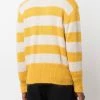 Fendi striped knitted polo shirt