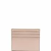 Fendi logo-plaque grained leather cardholder