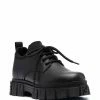 Fendi force lugged plain toe Oxford shoes