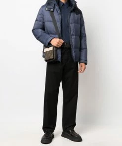 Fendi padded zip-up down coat