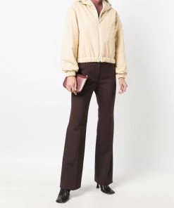 Fendi monogram-pattern zip-fastening jacket