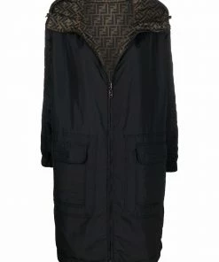 Fendi reversible rain coat