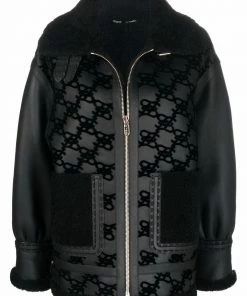Fendi monogram biker jacket