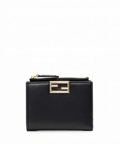 Fendi FF-plaque wallet
