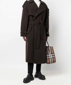 Fendi double-breasted trench coat