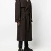 Fendi double-breasted trench coat