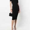 Fendi panelled fitted dress