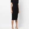 Fendi panelled fitted dress