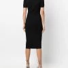 Fendi panelled fitted dress
