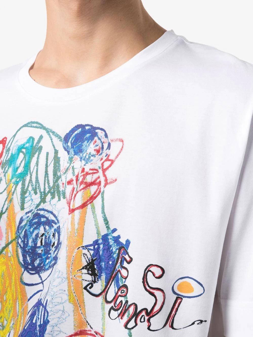 New π Fendi Graphic print cotton T π shirt t-shirts of men β€οΈ 7 Fendi graphic-print cotton T-shirt