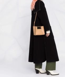 Fendi logo-plaque tote bag