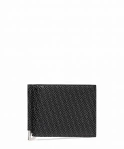 Fendi micro FF-print embossed cardholder