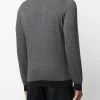 Fendi contrast-trim roll-neck jumper