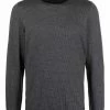 Fendi contrast-trim roll-neck jumper
