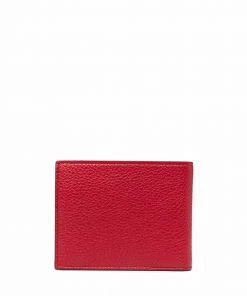 Fendi logo plaque bi-fold wallet