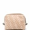 Fendi FF-print makeup bag