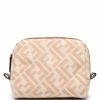 Fendi FF-print makeup bag