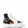 Fendi Force print high-top sneakers