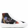 Fendi Force print high-top sneakers