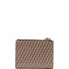 Fendi monogram pattern zip wallet