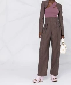 Fendi bolero striped suit