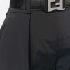 Fendi pleated wide-leg shorts