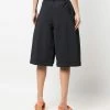 Fendi pleated wide-leg shorts