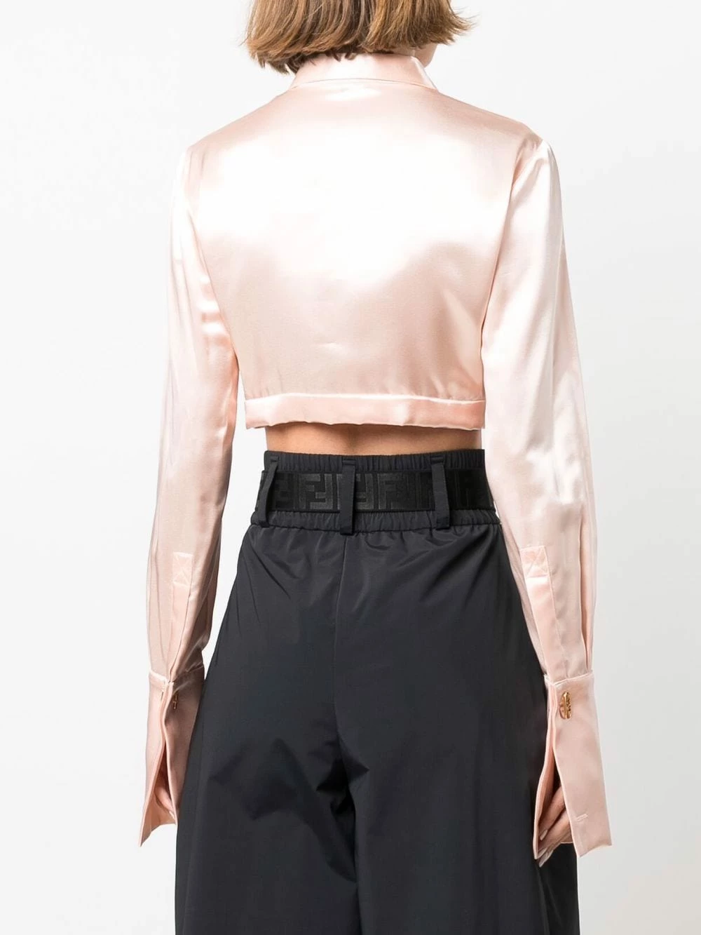 Deals β Fendi Cropped button up π shirt π shirts of women π 6 Fendi cropped button-up shirt