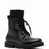 Fendi lace-up biker boots