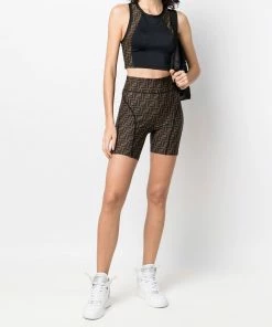 Fendi Zucca two-piece activewear set