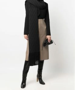 Fendi Giacca scarf-detail jacket