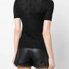 Hot Sale π Fendi Karligraphy ribbed knit top t-shirts & jersey π shirts of women βοΈ 10 Fendi Karligraphy ribbed-knit top