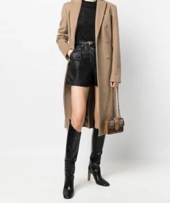 Fendi Karligraphy ribbed-knit top