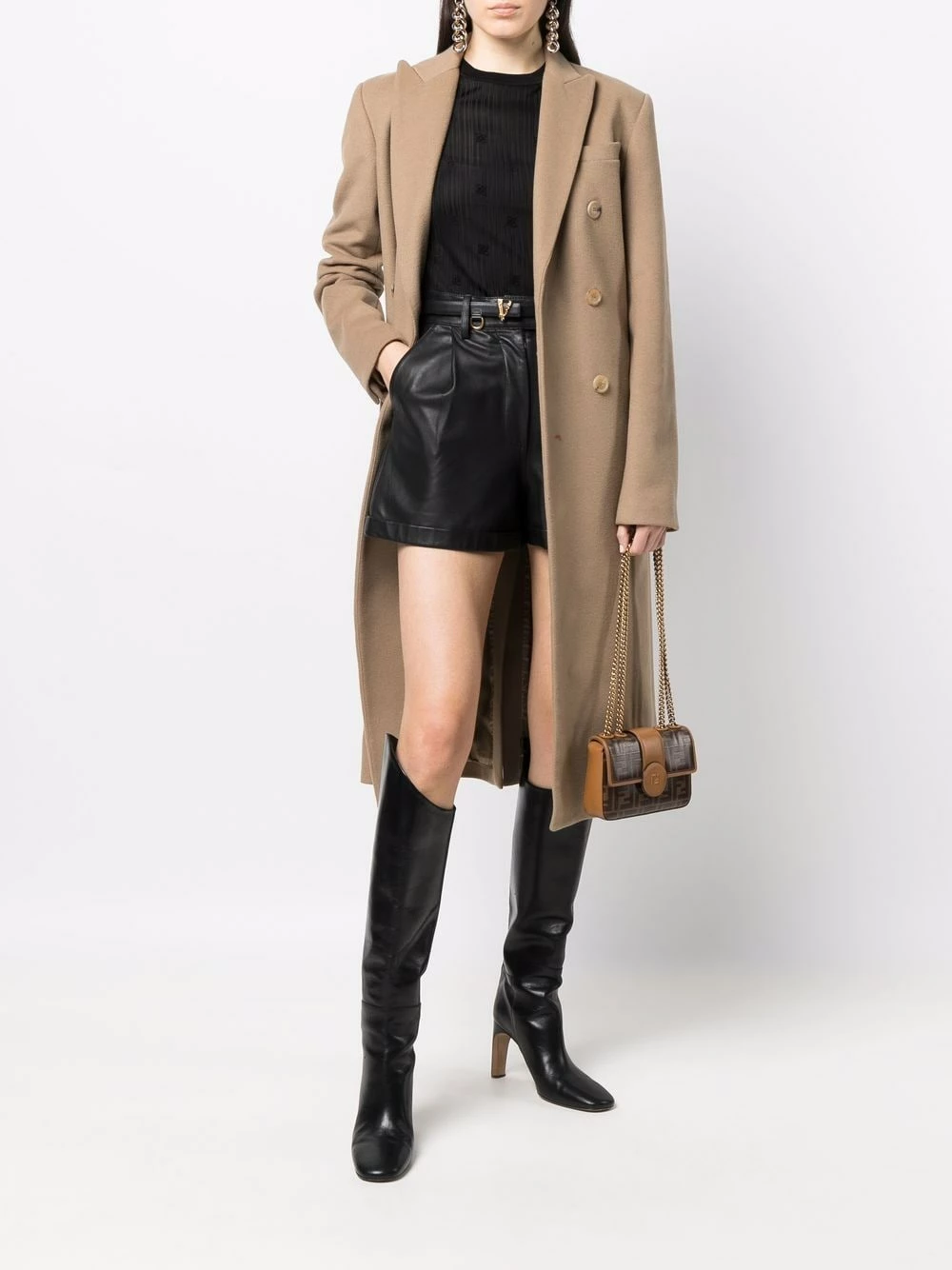 Hot Sale π Fendi Karligraphy ribbed knit top t-shirts & jersey π shirts of women βοΈ 4 Fendi Karligraphy ribbed-knit top