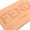 Fendi logo-stamped clutch bag
