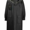 Fendi longline rain coat