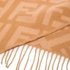 Fendi FF logo-print cashmere scarf