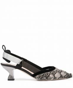 Fendi Colibrì 70mm slingback pumps