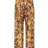 Fendi FF-logo print straight trousers