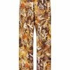 Fendi FF-logo print straight trousers