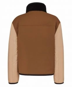 Fendi contrasting-panel jacket