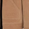 Fendi embossed-logo detail jacket