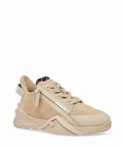 Fendi logo-print lace-up sneakers