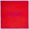 Fendi FF-logo print scarf