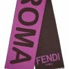 Fendi logo-print scarf