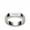 Fendi engraved logo ring