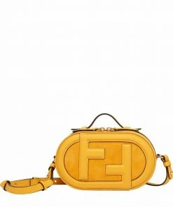 Fendi monogram-pattern mini bag