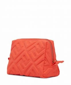 Fendi FF logo make up bag