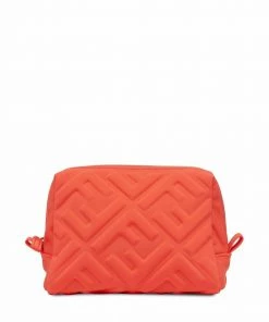 Fendi FF logo make up bag