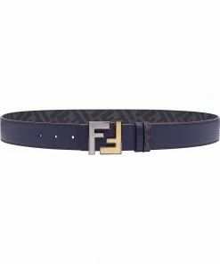 Fendi FF-logo plaque belt